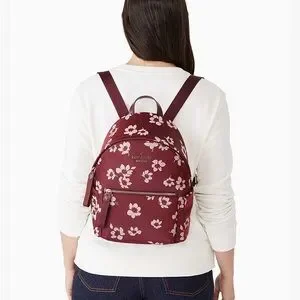 Kate Spade Floral Burgundy Backpack Kate Spade New York Chelsea Medium Backpack | Brixton Baker main image 4